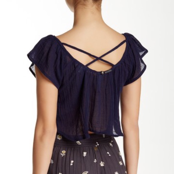 🆕 Billabong Festival Sol Crop Top - Picture 7 of 8